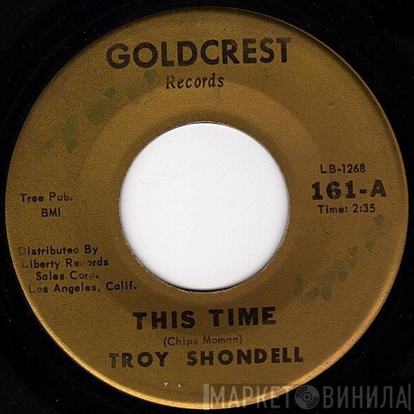 Troy Shondell  - This Time