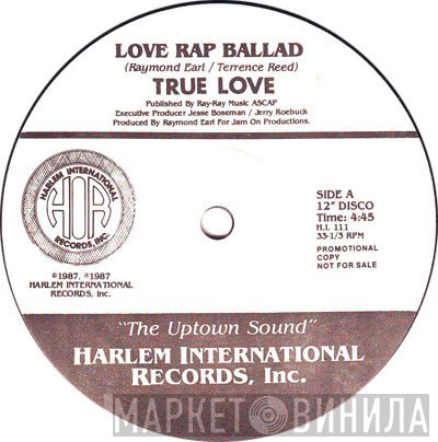 True Love  - Love Rap Ballad