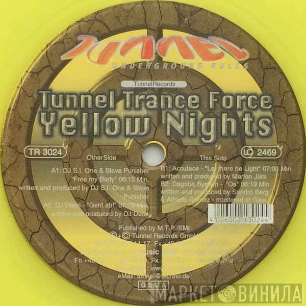  - Tunnel Trance Force - Yellow Nights