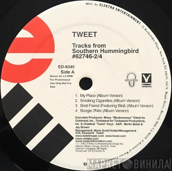 Tweet  - Tracks From Southern Hummingbird