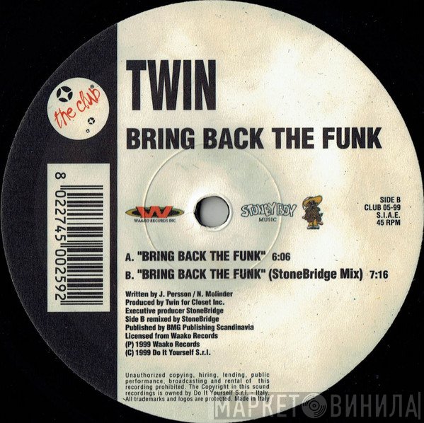 Twin - Bring Back The Funk