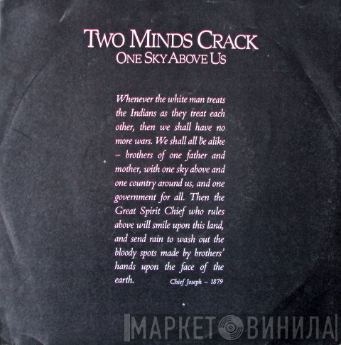 Two Minds Crack - One Sky Above Us