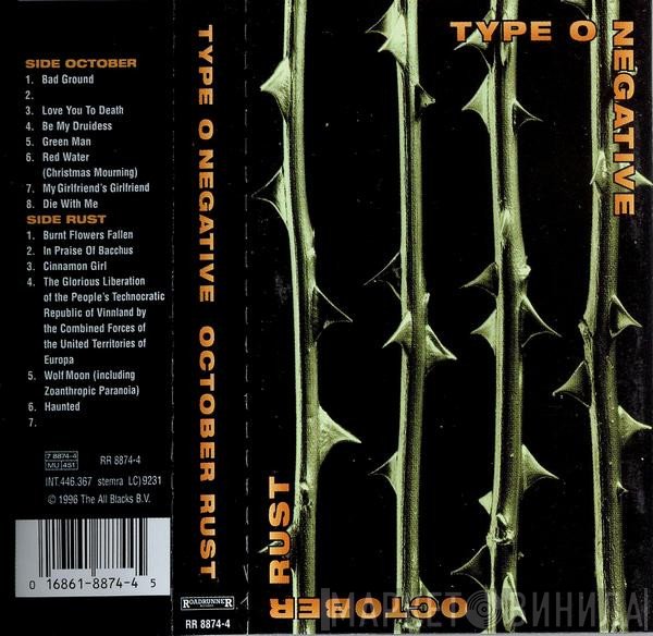 Type O Negative  - October Rust