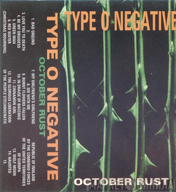 Type O Negative  - October Rust