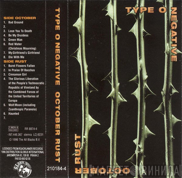 Type O Negative  - October Rust
