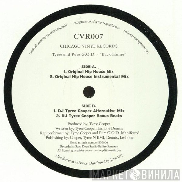 Tyree Cooper, Pure God Manifested - Back Home