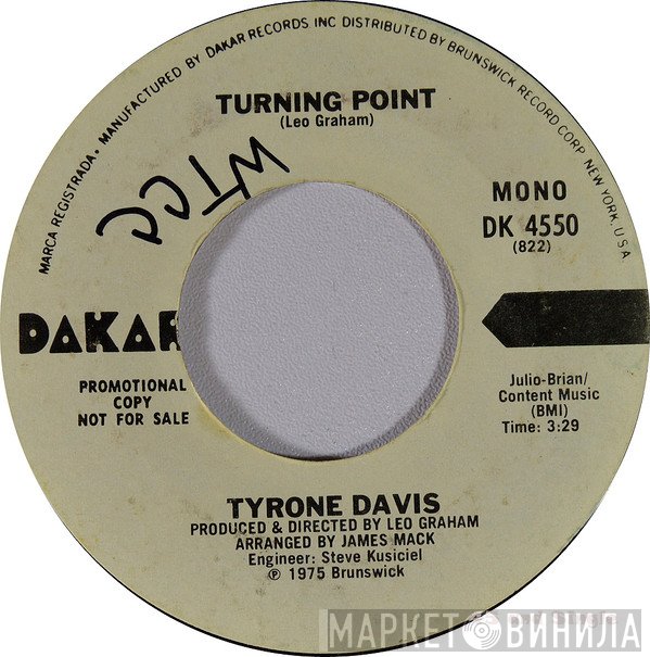 Tyrone Davis - Turning Point