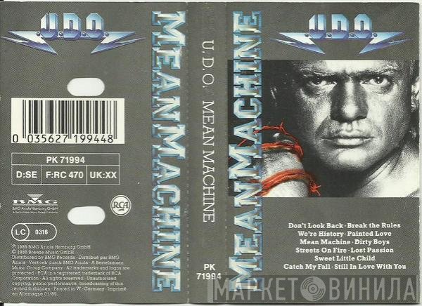 U.D.O.   - Mean Machine