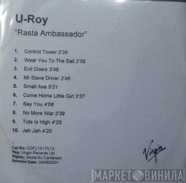 U-Roy  - Rasta Ambassador