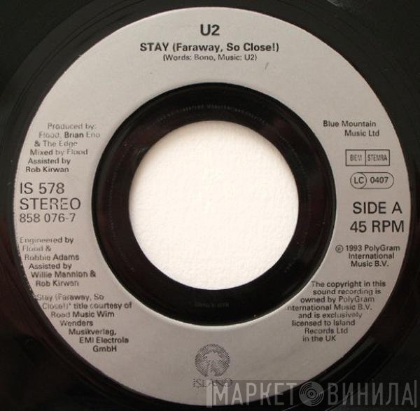U2, Frank Sinatra, Bono - Stay (Faraway, So Close!) / I've Got You Under My Skin