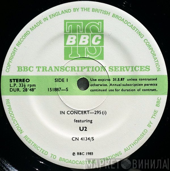 U2  - In Concert-295