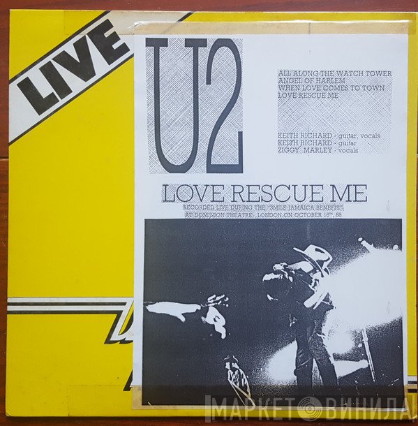 U2  - Love Rescue Me