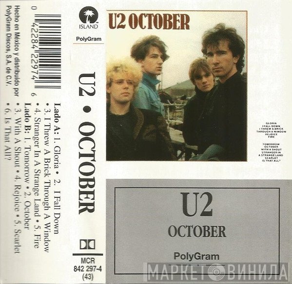 U2  - October