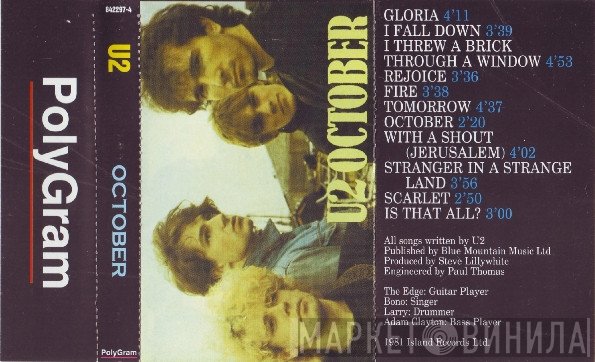 U2  - October