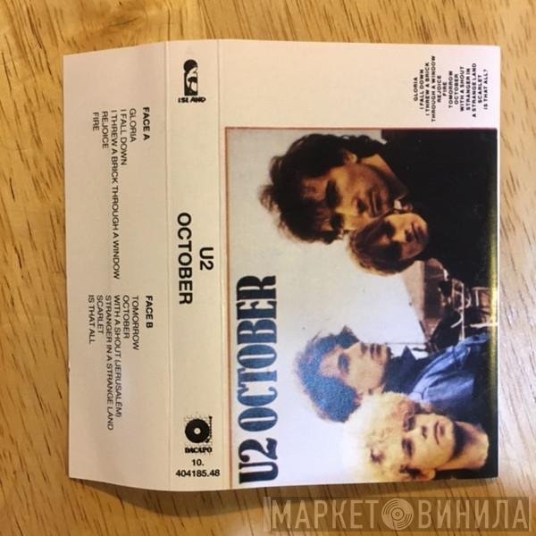 U2  - October