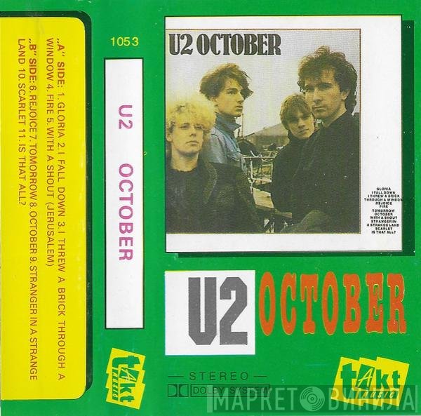 U2  - October