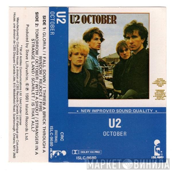 U2  - October