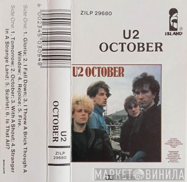 U2  - October