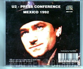 U2 - Press Conference Mexico 1992