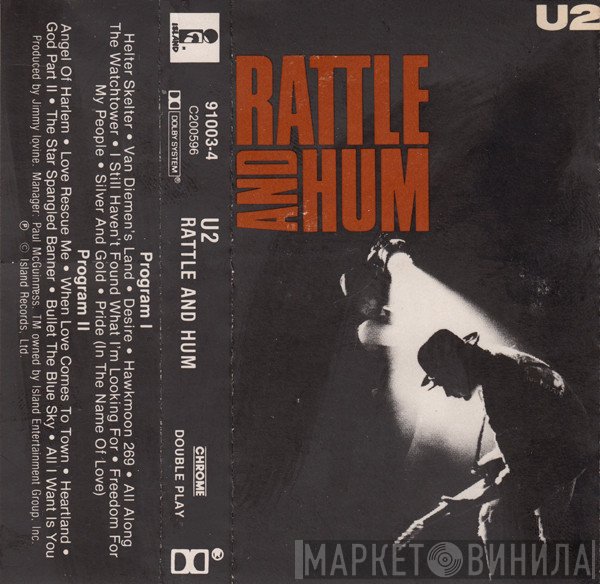 U2  - Rattle And Hum