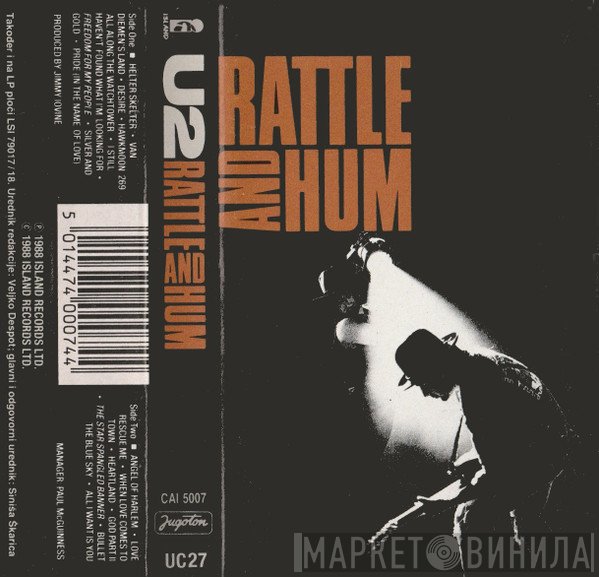 U2  - Rattle And Hum