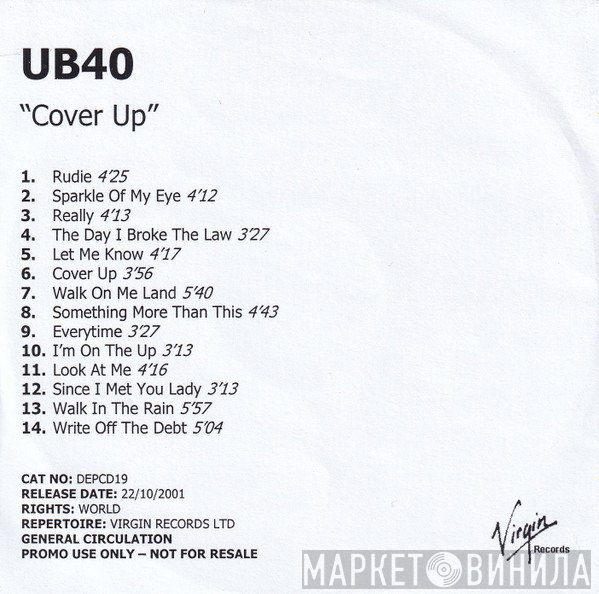 UB40 - Cover Up