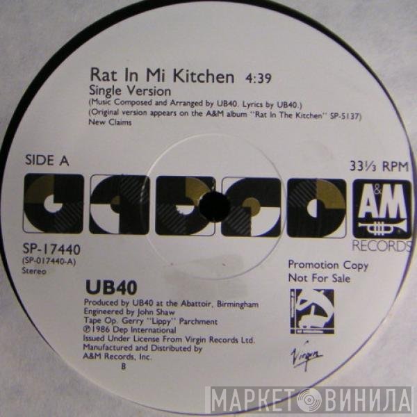 UB40  - Rat In Mi Kitchen