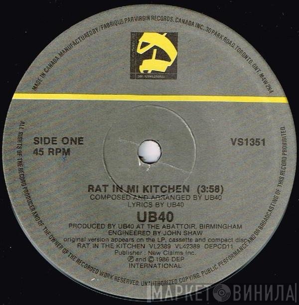 UB40  - Rat In Mi Kitchen