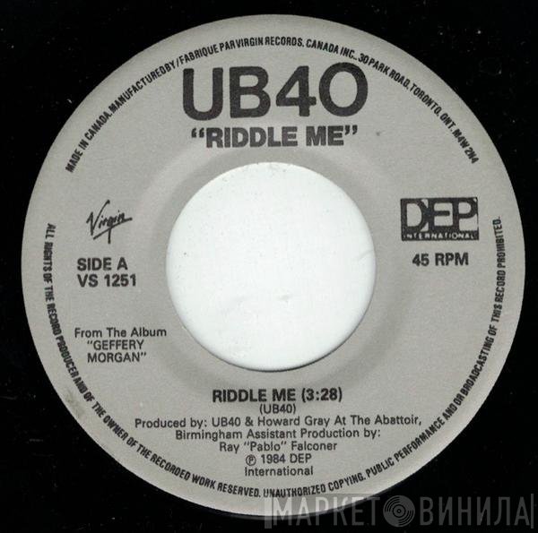 UB40  - Riddle Me