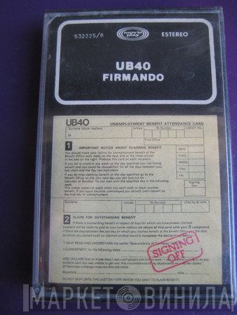 UB40  - Signing Off - Firmando