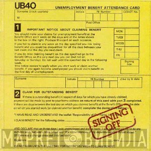 UB40  - Signing Off
