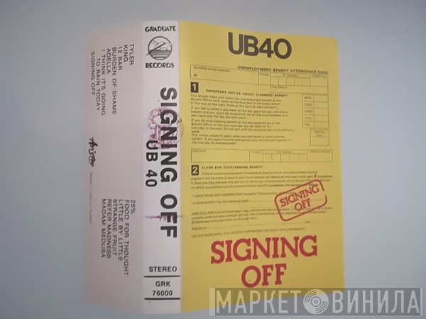 UB40  - Signing Off