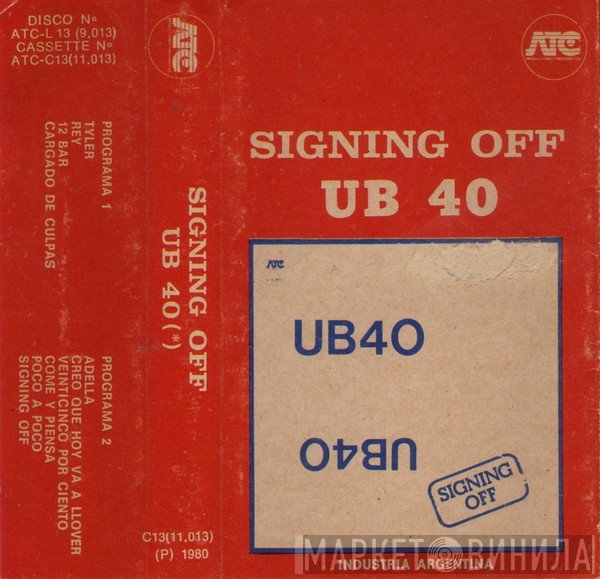 UB40  - Signing Off