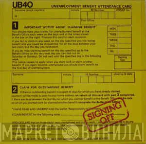 UB40  - Signing Off