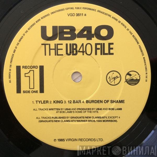 UB40  - The UB40 File
