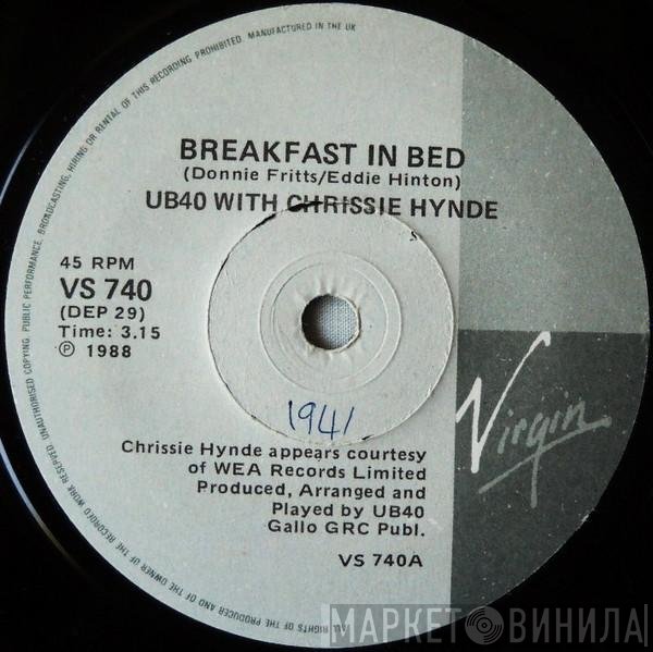 UB40 with Chrissie Hynde  - Breakfast In Bed
