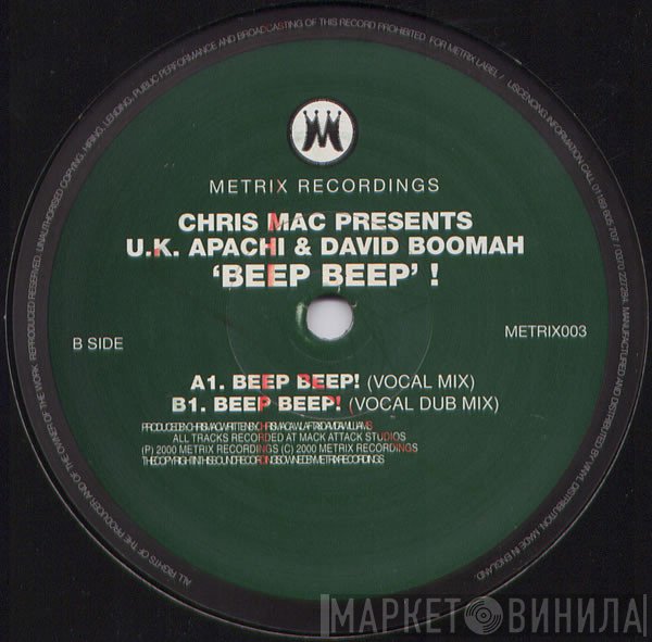 UK Apachi & David Boomah  - Beep Beep!