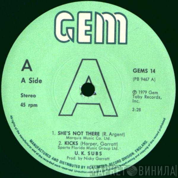 UK Subs - She's Not There