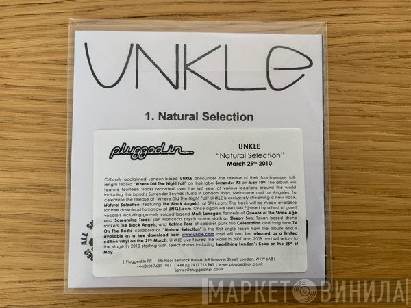 UNKLE  - Natural Selection