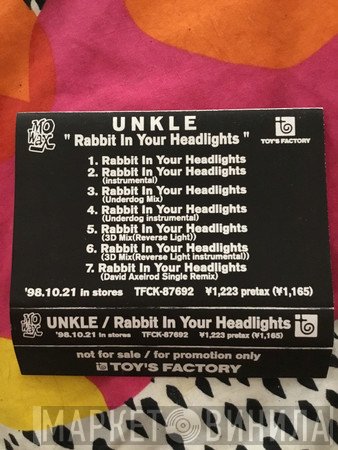 UNKLE  - Rabbit In Your Headlights