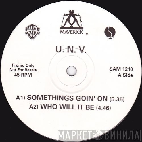 UNV - Somethings Goin' On