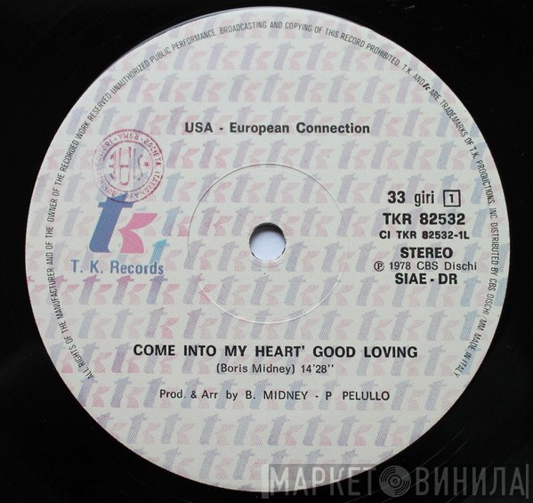 USA-European connection - Come Into My Heart