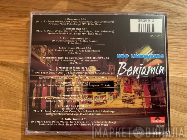 Udo Lindenberg  - Benjamin
