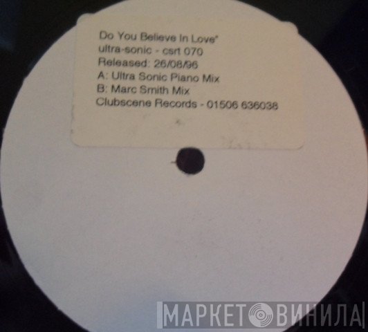 Ultra-Sonic - Do You Believe In Love