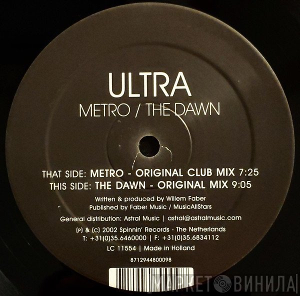 Ultra Spin - Metro / The Dawn
