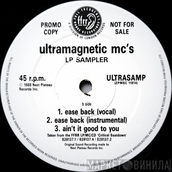 Ultramagnetic MC's - LP Sampler