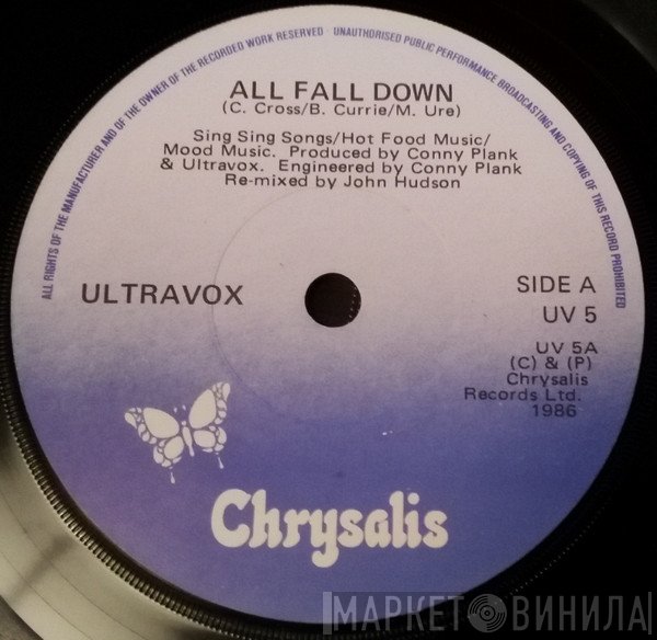 Ultravox  - All Fall Down