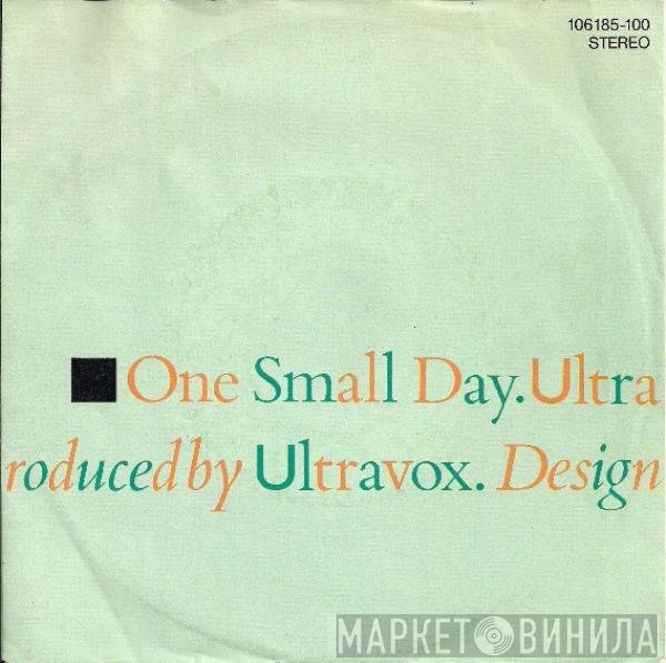 Ultravox - One Small Day