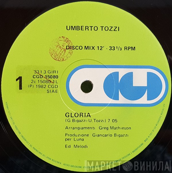 Umberto Tozzi  - Gloria