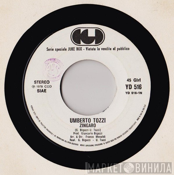 Umberto Tozzi  - Zingaro